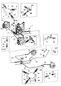 Тормозная трубка Тормозной шланг Одноконтурные дисковые тормоза 08.76 - 12.89
