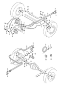 Тормозная трубка Тормозной шланг системой тормозов        -ABS-