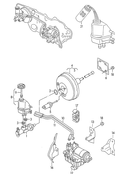 Cистема                 -ABS- Усилитель тормозного привода Главный тормозной цилиндр