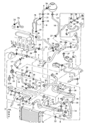 трубки  системой отопления  Отопление Шланги ОЖ  см. панель иллюстраций: