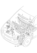 Шумоизоляция моторного щита Шумоизоляция арки колеса