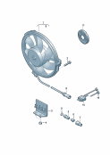 Вентилятор радиатора для автомобилей с кондицион.