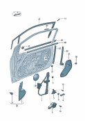 Cтеклоподъемник направляющая стекла Уплотнитель двери Накладка для рамы окна двери Накладка с динамиком