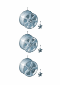 Алюминиевый диск для зимних шин Колпак колеса