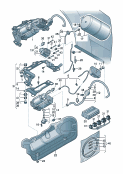 Модуль подачи воздуха Трубопровод пневмосистемы регулировки клиренса