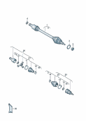 Приводной вал D             >> - 01.11.2015 для 5-ступ. механической КП роботизированной