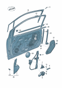 Cтеклоподъемник направляющая стекла Уплотнитель двери Накладка для рамы окна двери Накладка с динамиком