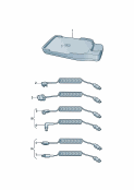 Оригинальные аксессуары Зарядный кабель для кредла