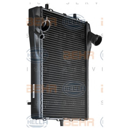 Photo Radiator, engine cooling HELLA 8MK376765141