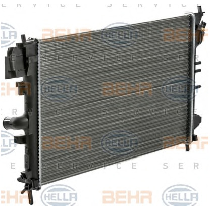 Photo Radiator, engine cooling BEHR HELLA SERVICE 8MK376700264