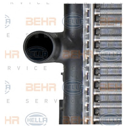 Photo Radiateur, refroidissement du moteur BEHR HELLA SERVICE 8MK376710311
