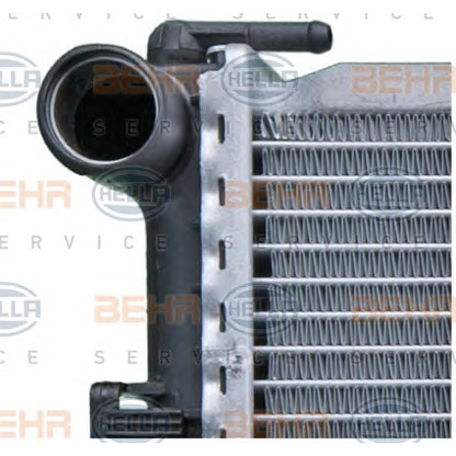 Photo Radiator, engine cooling BEHR HELLA SERVICE 8MK376711101