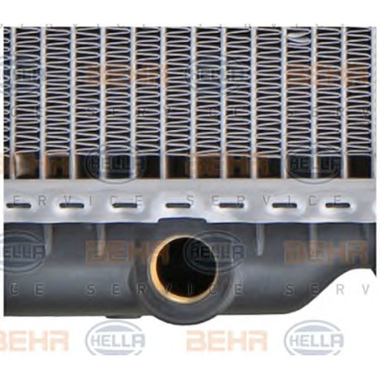 Photo Radiator, engine cooling BEHR HELLA SERVICE 8MK376711284
