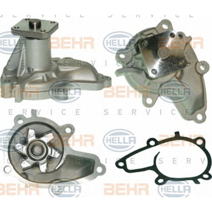 Photo Water Pump BEHR HELLA SERVICE 8MP376802781