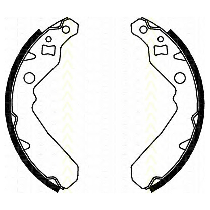 Photo Brake Shoe Set TRISCAN 810041615