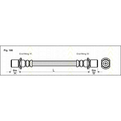 Photo Flexible de frein TRISCAN 815013203