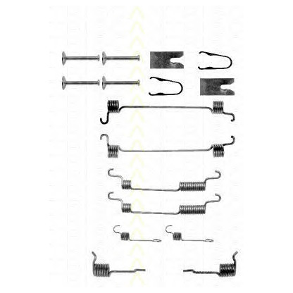 Photo Accessory Kit, brake shoes TRISCAN 8105102584