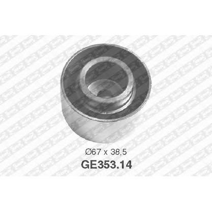 Photo Deflection/Guide Pulley, timing belt SNR GE35314