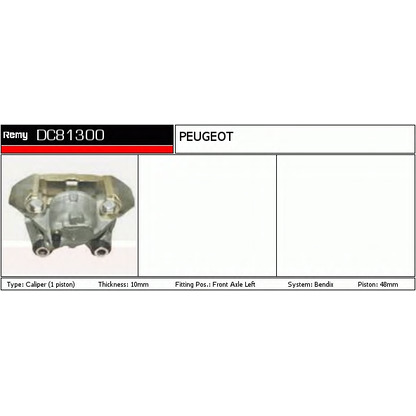 Foto Pinza de freno DELCO REMY DC81300