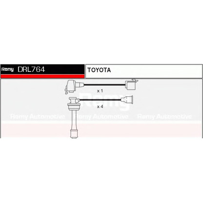 Foto Kit cavi accensione DELCO REMY DRL764