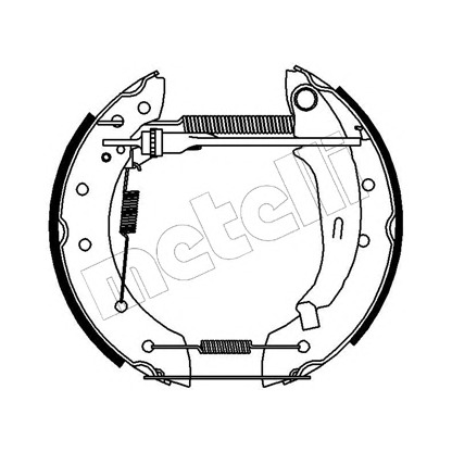 Foto Kit ganasce freno METELLI 510133
