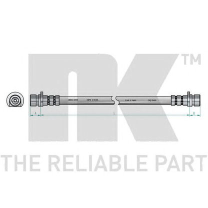 Photo Brake Hose NK 859940