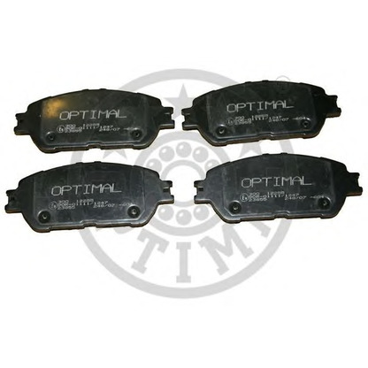 Photo Brake Pad Set, disc brake OPTIMAL 12255