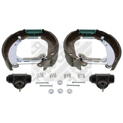 Photo Brake Shoe Set MAPCO 9877