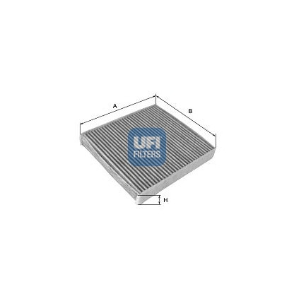 Photo Filtre, air de l'habitacle UFI 5417100