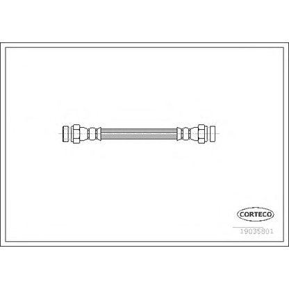 Foto Flessibile del freno CORTECO 19035801