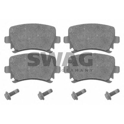 Photo Brake Pad Set, disc brake SWAG 30916540