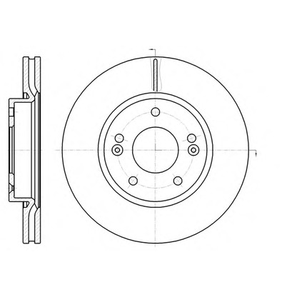 Photo Brake Disc REMSA 6120810