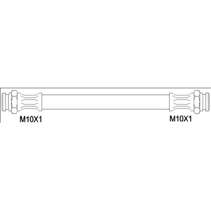 Zdjęcie Przewód hamulcowy elastyczny REMSA 190022