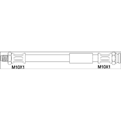 Photo Brake Hose REMSA 190306