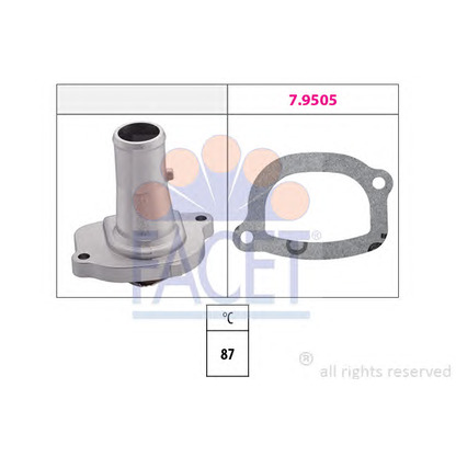 Zdjęcie Termostat, żrodek chłodzący FACET 78124