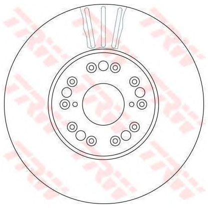 Photo Brake Disc TRW DF4182S