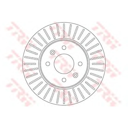 Фото Тормозной диск TRW DF6198