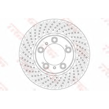 Фото Тормозной диск TRW DF6212S