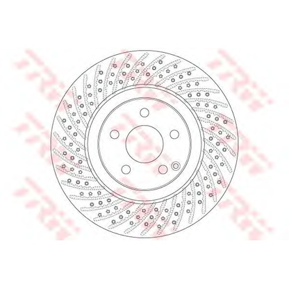 Photo Brake Disc TRW DF6433S