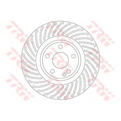 Photo Brake Disc TRW DF6631