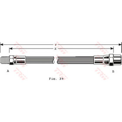 Foto Flessibile del freno TRW PHB111