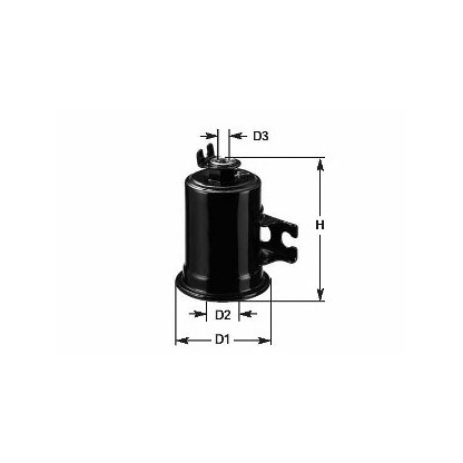 Foto Filtro combustible CLEAN FILTERS MBNA056