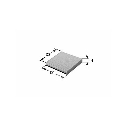 Foto Filter, Innenraumluft CLEAN FILTERS NC2358CA