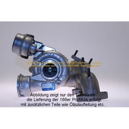 Foto Kit montaggio, Compressore SCHLÜTTER TURBOLADER 16600270