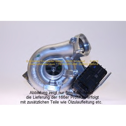 Foto Montagesatz, Lader SCHLÜTTER TURBOLADER 16603045