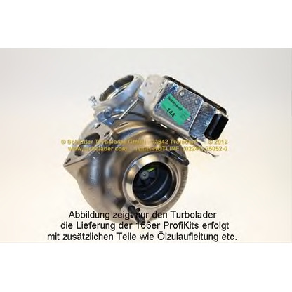 Foto Juego de montaje, turbocompresor SCHLÜTTER TURBOLADER 16609285