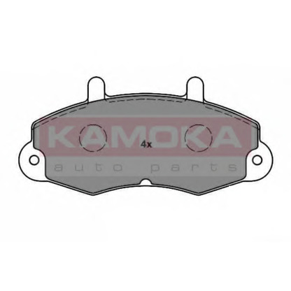 Photo Brake Pad Set, disc brake KAMOKA JQ1011400