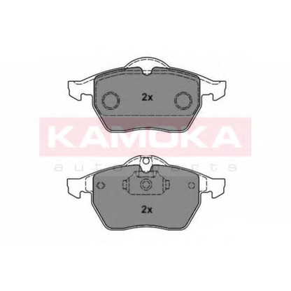 Photo Brake Pad Set, disc brake KAMOKA JQ1012136