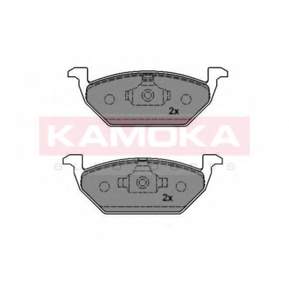 Фото Комплект тормозных колодок, дисковый тормоз KAMOKA JQ1012188