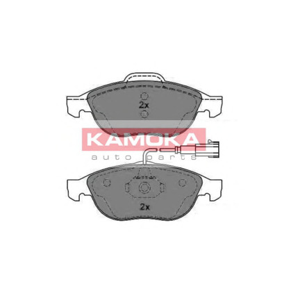 Фото Комплект тормозных колодок, дисковый тормоз KAMOKA JQ1012268
